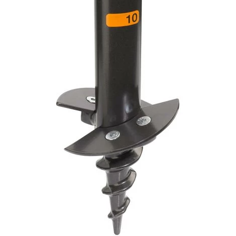 FISKARS® Fiskars Tarière Manuelle, Trous Jusqu'à 10 Cm De Diamètre, Noir/Orange, QuikDrill, Taille: S, 1000636 4 FISKARS® Fiskars Tarière Manuelle, Trous Jusqu'à 10 Cm De Diamètre, Noir/Orange, QuikDrill, Taille: S, 1000636 – Image 2