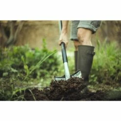 Fiskars Bêche à Bord Pointu Pour Sol Dur Et Caillouteux, Longueur: 125 Cm, Acier Au Bore Haute Qualité, Gris/Noir, Ergonomic, 1001568 10 Fiskars Bêche à Bord Pointu Pour Sol Dur Et Caillouteux, Longueur: 125 Cm, Acier Au Bore Haute Qualité, Gris/Noir, Ergonomic, 1001568 -Outil de travail du sol Soldes 10641641 4