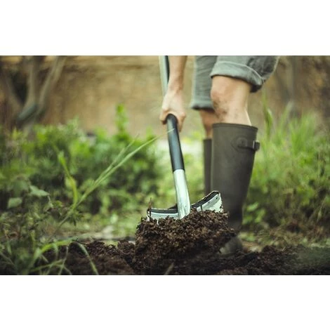 Fiskars Bêche à Bord Pointu Pour Sol Dur Et Caillouteux, Longueur: 125 Cm, Acier Au Bore Haute Qualité, Gris/Noir, Ergonomic, 1001568 6 Fiskars Bêche à Bord Pointu Pour Sol Dur Et Caillouteux, Longueur: 125 Cm, Acier Au Bore Haute Qualité, Gris/Noir, Ergonomic, 1001568 – Image 4
