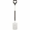 FISKARS® Fiskars Bêche à Bord Rond Pour Sol Meuble Et Peu Caillouteux, Longueur: 105 Cm, Lame En Acier De Qualité/Manche En Aluminium, Noir/Blanc, Light, 1019601 -Outil de travail du sol Soldes 10641675 1