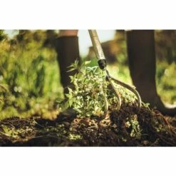 FISKARS® Fiskars Griffe De Jardin 3 Dents, Manche En Aluminium Renforcé, Poignée SoftGrip™, Xact, 1027040 -Outil de travail du sol Soldes 10641720 4