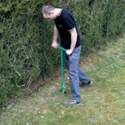 HELIOTRADE Tariere Manuelle Pour Cloture Et Piquets - Meche De 100 Cm -Outil de travail du sol Soldes 11439189 4