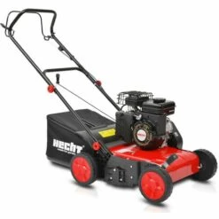HECHTCD Hecht Jardin 5654 Scarificateur A Essence 4temps 18doubles Lames Bac 40L BB LOISIR