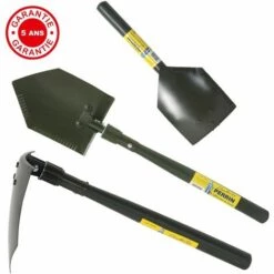 Outils Perrin Pelle Pioche Pliante De Camping, Pelle US