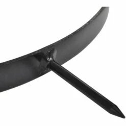 VIDAXL 5 Colliers Aérateurs à Pointes Diamètre 30 Cm - Noir -Outil de travail du sol Soldes 14266487 5