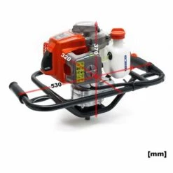 WILTEC Tarière Thermique Essence 3 CV 2,2kW 63cc Outil Pour Perçage De Sol Et Matériaux Foreuse à Moteur 8 WILTEC Tarière Thermique Essence 3 CV 2,2kW 63cc Outil Pour Perçage De Sol Et Matériaux Foreuse à Moteur -Outil de travail du sol Soldes 17269581 3