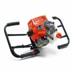 WILTEC Tarière Thermique Essence 3 CV 2,2kW 63cc Usage Pour 2 Personnes Perceuse Sol Foreuse à Moteur -Outil de travail du sol Soldes 17370062 4