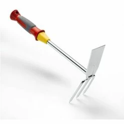 Petite Serfouette 1 Panne + 3 Dents 7 Cm Revêtement Anti-dérapant Outils WOLF - LNK