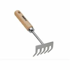 VITO GARDEN Kit 9 Outils De Jardin Manche Bois VITOGARDEN Inox Et Fer Forgés à La Main Haute Qualité Outils De Jardin -Outil de travail du sol Soldes 24401946 4