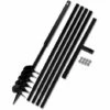 HOMMOO Beche Et Tariere Manuelle 120 Mm Avec Rallonge Meche Tariere 5 M HDV14932 -Outil de travail du sol Soldes 25076897 1