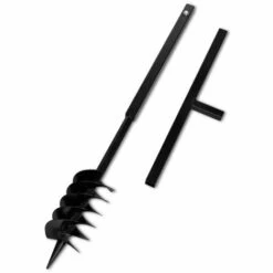 HOMMOO Beche Et Tariere Manuelle 120 Mm Avec Rallonge Meche Tariere 5 M HDV14932 -Outil de travail du sol Soldes 25076897 3
