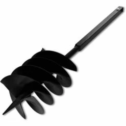 HOMMOO Beche Et Tariere Manuelle 200 Mm Avec Rallonge 5 M Acier HDV14944 -Outil de travail du sol Soldes 25077150 4