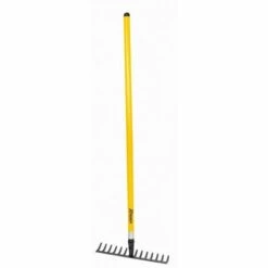 RIBIMEX Rateau 14 Dents, Manche Fibre 1m50