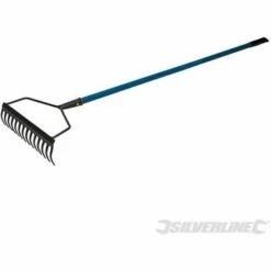 SILVERLINE Râteau De Jardin, 1 400 Mm, 1 400 Mm