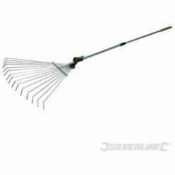 SILVERLINE Râteau Télescopique, 800 - 1 500 Mm, 800 - 1 500 Mm