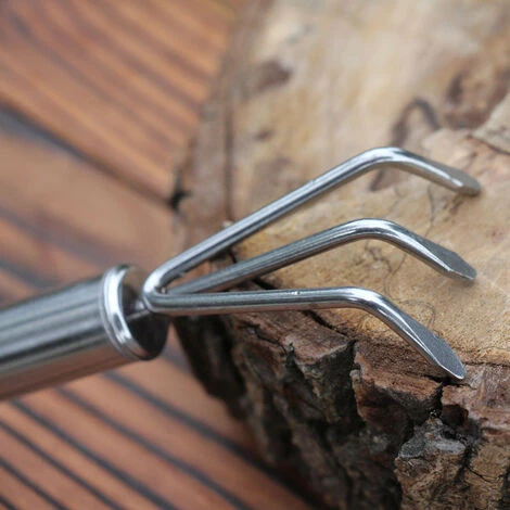 DONTODENT Ensemble Mini Jardinage Plante Pot Outils Petit Pelle Râteau Jardinage Travail Pour Plantes Ucculentes Cactus Plantes D'intérieur Miniatures(Acier Inoxydable) 2 Pièces 4 DONTODENT Ensemble Mini Jardinage Plante Pot Outils Petit Pelle Râteau Jardinage Travail Pour Plantes Ucculentes Cactus Plantes D'intérieur Miniatures(Acier Inoxydable) 2 Pièces â Image 2