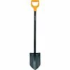 Fiskars Bêche à Bord Pointu Pour Sols Durs Et Caillouteux, Longueur : 117 Cm, Lames En Acier De Qualité/Poignée En Plastique, Noir/Orange, Solid, 1003455 -Outil de travail du sol Soldes 29750314 1