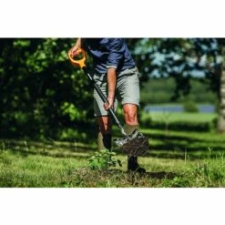 Fiskars Bêche à Bord Pointu Pour Sols Durs Et Caillouteux, Longueur : 117 Cm, Lames En Acier De Qualité/Poignée En Plastique, Noir/Orange, Solid, 1003455 -Outil de travail du sol Soldes 29750314 3