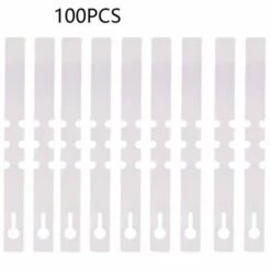 Betterlife Étiquettes De Semis, étiquettes De Jardinage, étiquettes De Jeu De Bagues, étiquettes De Fleurs (100 Feuilles D'étiquettes De Jeu De Bagues: Blanc)