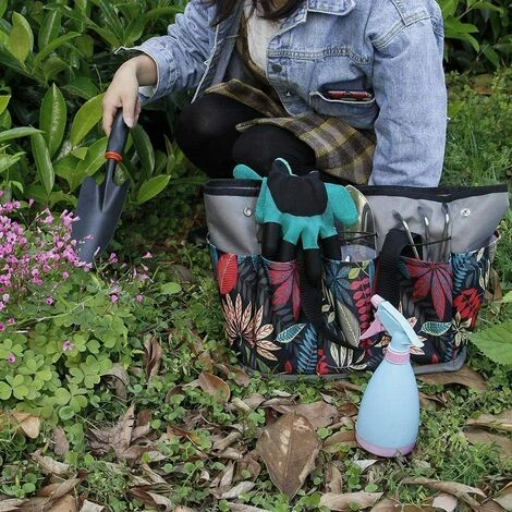LangRay Ensemble D'outils De Jardin Sac De Rangement Kit De Jardinage Durable Sac De Rangement Fourre-tout Oxford Kit D'outils Pour Outils Sac De Rangement Pelouse Sac De Transport Jardinier Sac De Transport 4 LangRay Ensemble D'outils De Jardin Sac De Rangement Kit De Jardinage Durable Sac De Rangement Fourre-tout Oxford Kit D'outils Pour Outils Sac De Rangement Pelouse Sac De Transport Jardinier Sac De Transport – Image 2