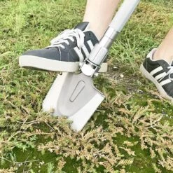 ABCRITAL Pelle Pliante, Multifonctionnelle Camping Pelle Pioche Pliantes En Acier Inoxydable Pour Couper Branches, Camping, Survie, Randonnée Et Jardinage -Outil de travail du sol Soldes 30216372 5
