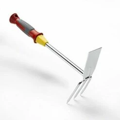 MAISANGE Outils Wolf | Petite SERFOUETTE Trois Dents À REVÊTEMENT Grip Anti-DÉRAPANT | LNK