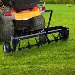 VidaXL Aérateur De Pelouse Pour Tondeuse Autoportée 102 Cm