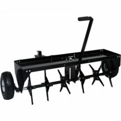 VidaXL Aérateur De Pelouse Pour Tondeuse Autoportée 102 Cm -Outil de travail du sol Soldes 30778094 5