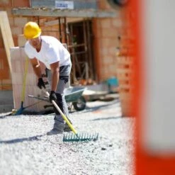 RATEAU LEBORGNE BATIPRO 14 DENTS DROITES SANS MANCHE - 376100-- -Outil de travail du sol Soldes 3086045 3