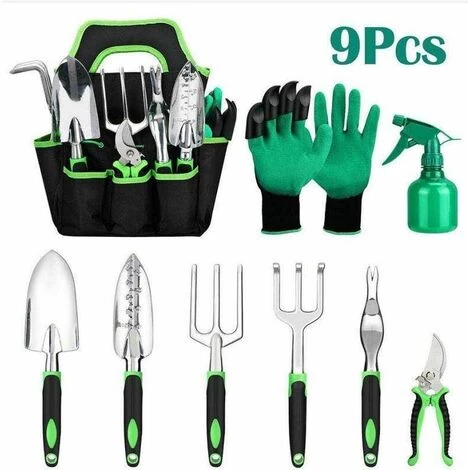 PERLE RARE Ensemble D'outils De Jardin Cadeaux De Jardinage - Outillage De Jardin En Aluminium 9 Pièces Avec Poignée En Caoutchouc Imprimé Floral Et Sac De Rangement, Fournitures De Jardinage Pour Femmes Hommes 3 PERLE RARE Ensemble D'outils De Jardin Cadeaux De Jardinage - Outillage De Jardin En Aluminium 9 Pièces Avec Poignée En Caoutchouc Imprimé Floral Et Sac De Rangement, Fournitures De Jardinage Pour Femmes Hommes