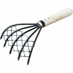 BETTERLIFE Râteaux, Outils De Creusement, Outils Pour Fruits De Mer De Jardin, Déboucher Les Gouttières De Jardin, Enlever Les Pierres