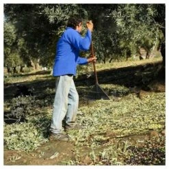 SATURNIA Plastica Trapezoidale Jardin Rake Black 32 Denti -Outil de travail du sol Soldes 31641535 3