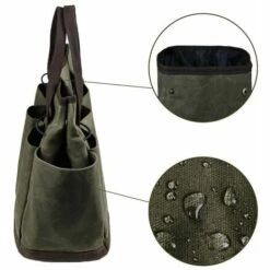 THSINDE Ensemble D'outils De Jardin Sac De Rangement Kit De Jardinage Durable Sac De Rangement Fourre-tout Oxford Kit D'outils Pour Outils Sac De Rangement Pelouse Sac De Transport Jardinier Sac De Transport,34*16.5*30cm. -Outil de travail du sol Soldes 32639732 3