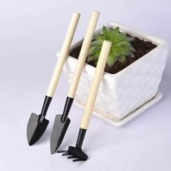 LangRay Kit De Jardinage Pour Mini Pelle 3 Pièces -Outil de travail du sol Soldes 33189630 4