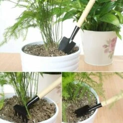 LangRay Kit De Jardinage Pour Mini Pelle 3 Pièces -Outil de travail du sol Soldes 33189630 5