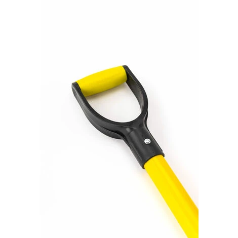 Pelle Carrée Manche Fibre De Verre Poignée Confort - Suan - Jaune 5 Pelle Carrée Manche Fibre De Verre Poignée Confort - Suan - Jaune – Image 3