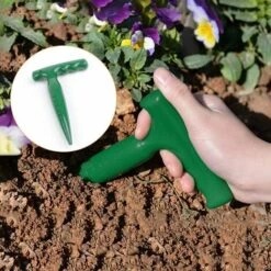 Betterlife Jardin D'outils À Main, Ampoule De Plantation Ensemble D'outils, L'outil De Jardinage Puncher Seedling -Outil de travail du sol Soldes 34185984 3