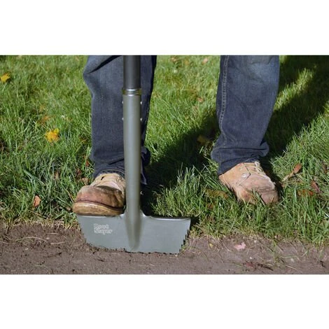 NO-NAME Venteo - Pack RootSlayer™ - Noir - Adulte - RootSlayer™ + RootSlayer Dresse Bordures™ - Jardin - Acier De Carbone - Manche 360° - Noir Et Rouge 7 NO-NAME Venteo - Pack RootSlayer™ - Noir - Adulte - RootSlayer™ + RootSlayer Dresse Bordures™ - Jardin - Acier De Carbone - Manche 360° - Noir Et Rouge – Image 5