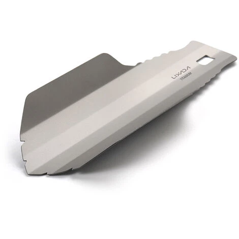 LIXADA Pelle A Main De Jardin En Titane, Sac A Dos De Randonnee De Camping En Plein Air Pelle A Outils En Titane Pur 7 LIXADA Pelle A Main De Jardin En Titane, Sac A Dos De Randonnee De Camping En Plein Air Pelle A Outils En Titane Pur – Image 5