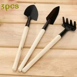 ILOVEMILAN Mini Outils De Jardinage Jouets De Camping En Plein Air Pour Enfants Ensemble De 3 Pièces -Outil de travail du sol Soldes 36578536 4