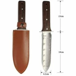 ECHOO Hori Couteau De Jardin En Acier Inoxydable Pour Travaux De Jardinage Noir -Outil de travail du sol Soldes 40118068 4