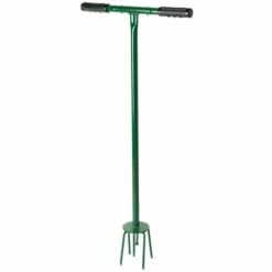 RIBIMEX Bêche à Griffe - Ribiland PRGB1 - Manuelle à 5 Dents - Haute Résistance - Utilisation Debout