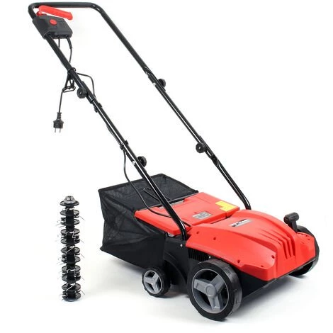 WILTEC XPOtool Scarificateur électrique De Pelouse 1500W 2en1 Rouleau Aérateur 30L Profondeur Réglable 3 WILTEC XPOtool Scarificateur électrique De Pelouse 1500W 2en1 Rouleau Aérateur 30L Profondeur Réglable