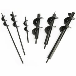 THSINDE Foret à Vis Sans Fin Pour La Plantation 4 * 45 Cm Mise à Niveau De La Tarière De Jardin Foret En Spirale Planteur D'ampoules Tarière Post Hole Digger Jardin Spirale De Trou De Forage Tarière De Plantation Tarière Pour Perceuse Hexagonale Arbre Solide -Outil de travail du sol Soldes 42180337 5