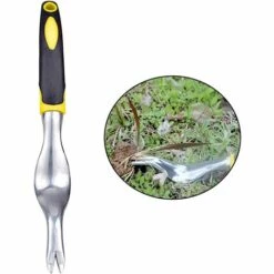 PERLE RARE Outil De Suppression De Pissenlit à Main En Acier Inoxydable, Outil De Suppression De Semis De Jardinage Manuel