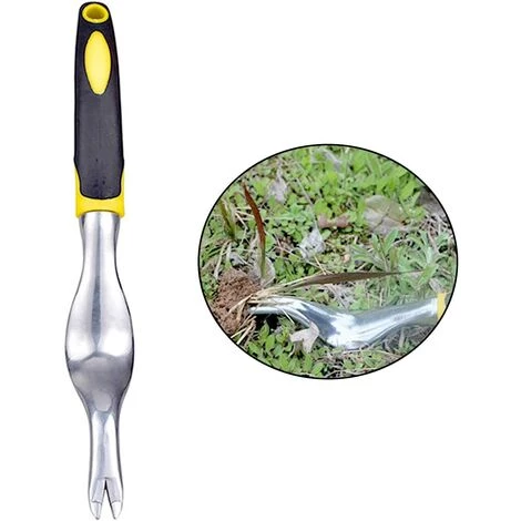 PERLE RARE Outil De Suppression De Pissenlit à Main En Acier Inoxydable, Outil De Suppression De Semis De Jardinage Manuel 3 PERLE RARE Outil De Suppression De Pissenlit à Main En Acier Inoxydable, Outil De Suppression De Semis De Jardinage Manuel