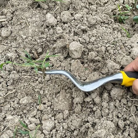 PERLE RARE Outil De Suppression De Pissenlit à Main En Acier Inoxydable, Outil De Suppression De Semis De Jardinage Manuel 7 PERLE RARE Outil De Suppression De Pissenlit à Main En Acier Inoxydable, Outil De Suppression De Semis De Jardinage Manuel – Image 5