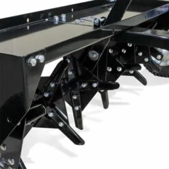 WILTEC Aérateur Scarificateur Tainé Tracteur Tondeuse Largeur De Travail 120cm Profondeur De Travail 7,6cm -Outil de travail du sol Soldes 4250535 5