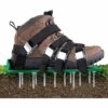 VERSAILLESFR Aérateur De Pelouse - Scarificateur De Gazon -Versailles- Chaussures Avec 5 Sangles Réglables Et Métal - Taille Universelle - Convient Pour Chaussures Ou Bottes -Outil de travail du sol Soldes 42534393 1