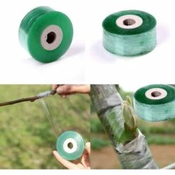 GUAZHUNIFR Rouleau Ruban De Jardinage Greffage Parafilm Outils De Jardin Fruit Arbres Sécateur Engrafe Branche Bande Film Étirable Guazhuni (2 Pièces)